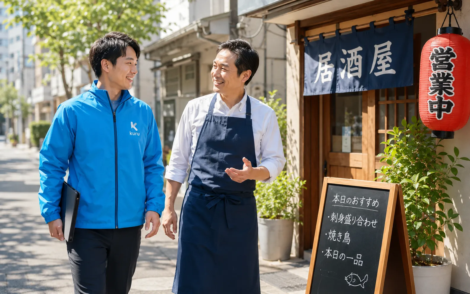本部の営業同行