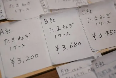 同じ商品でも価格比較ができない